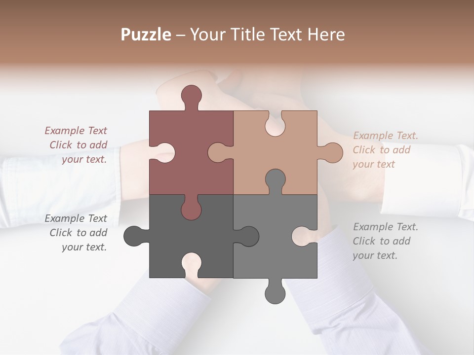 Pile Union Diplomacy PowerPoint Template