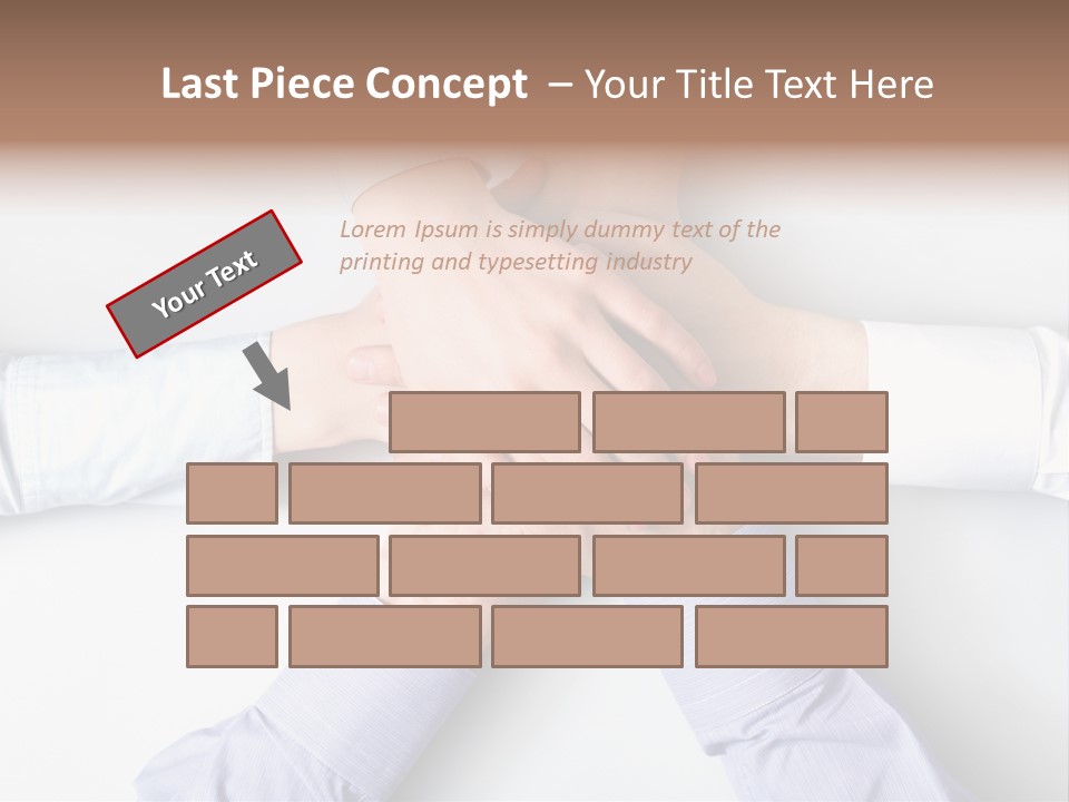 Pile Union Diplomacy PowerPoint Template