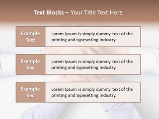 Pile Union Diplomacy PowerPoint Template