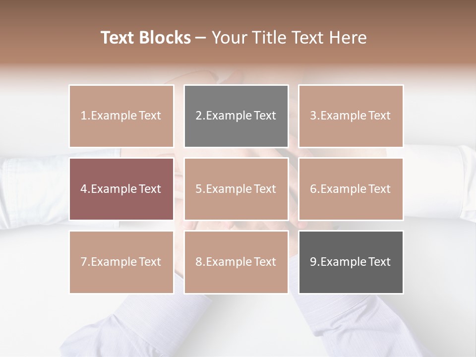 Pile Union Diplomacy PowerPoint Template