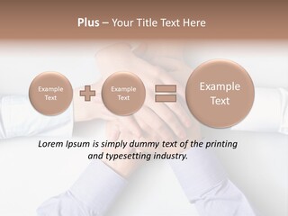 Pile Union Diplomacy PowerPoint Template