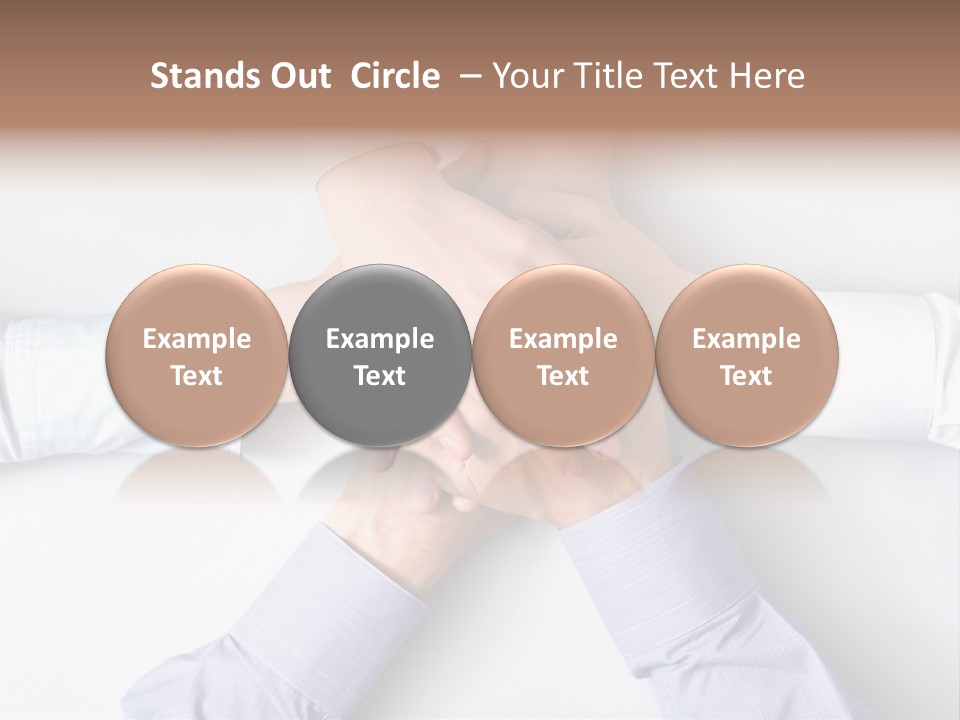 Pile Union Diplomacy PowerPoint Template