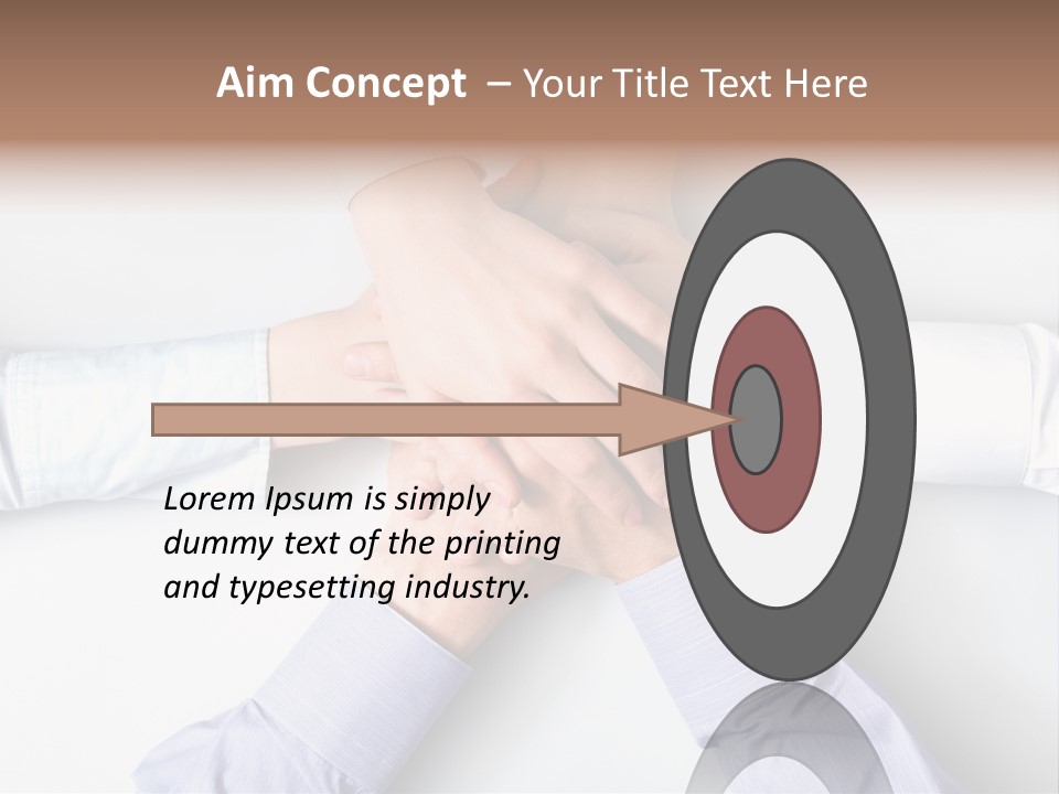 Pile Union Diplomacy PowerPoint Template