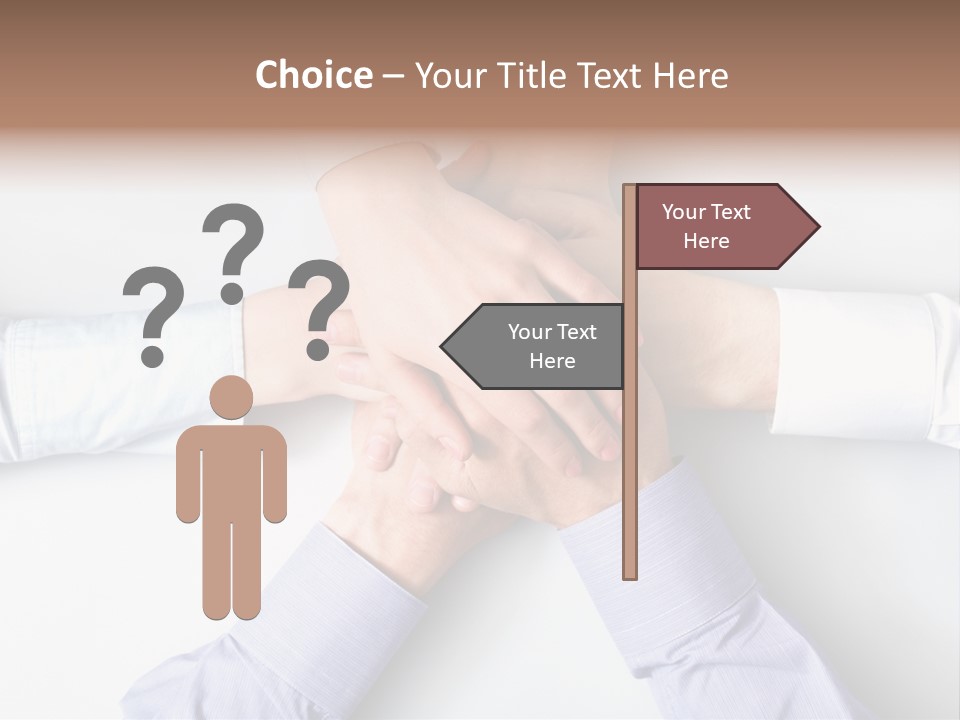 Pile Union Diplomacy PowerPoint Template