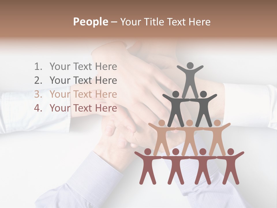 Pile Union Diplomacy PowerPoint Template