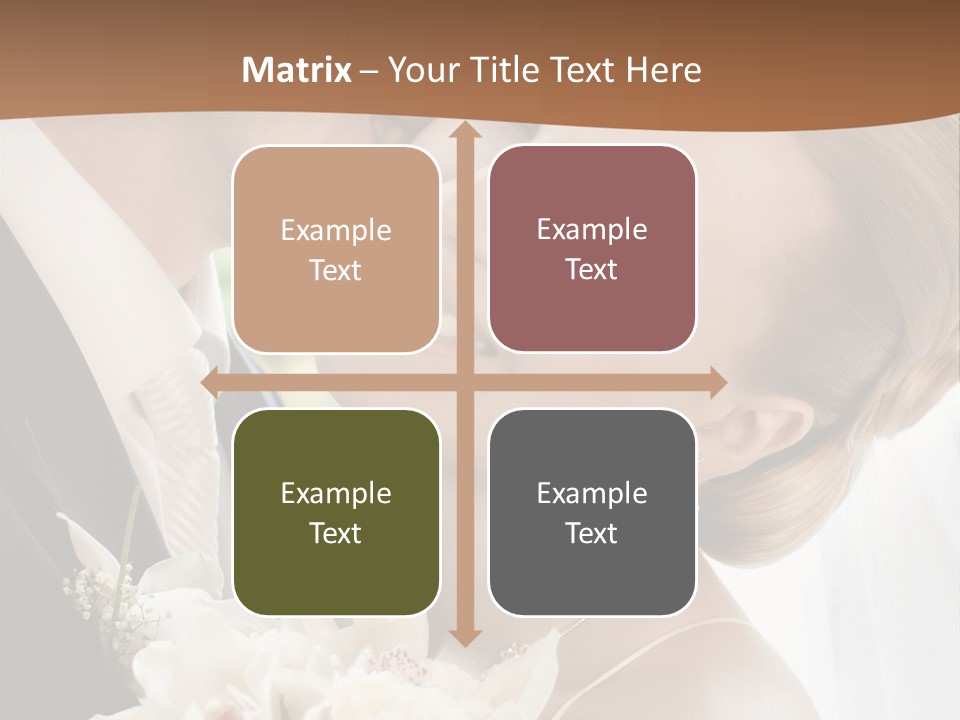 Tie Flowers Outdoors PowerPoint Template