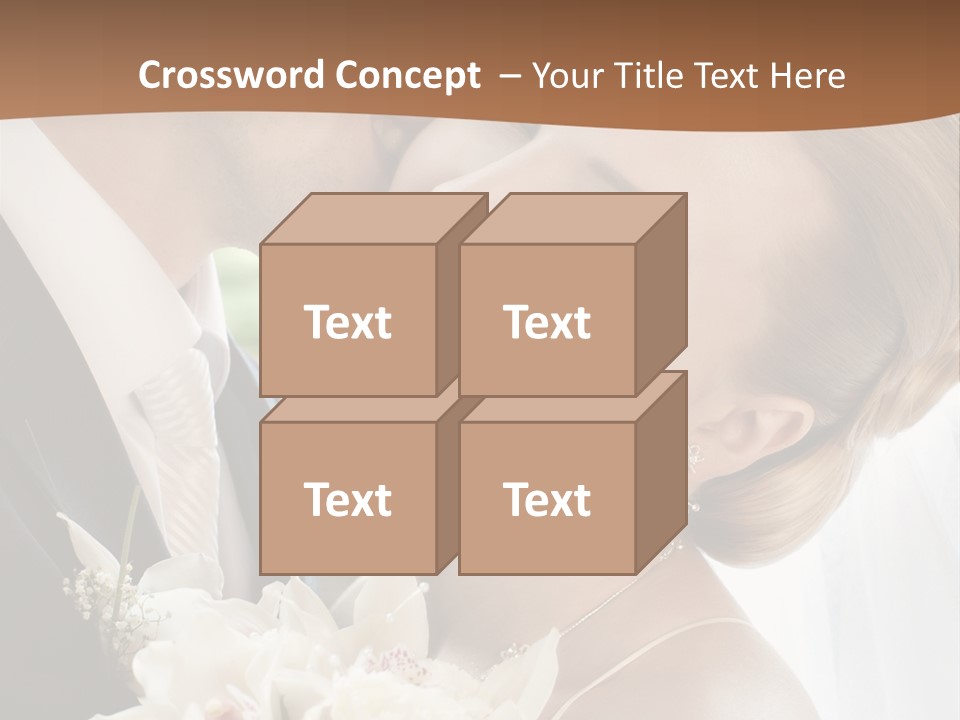 Tie Flowers Outdoors PowerPoint Template