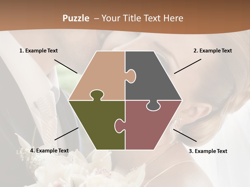 Tie Flowers Outdoors PowerPoint Template