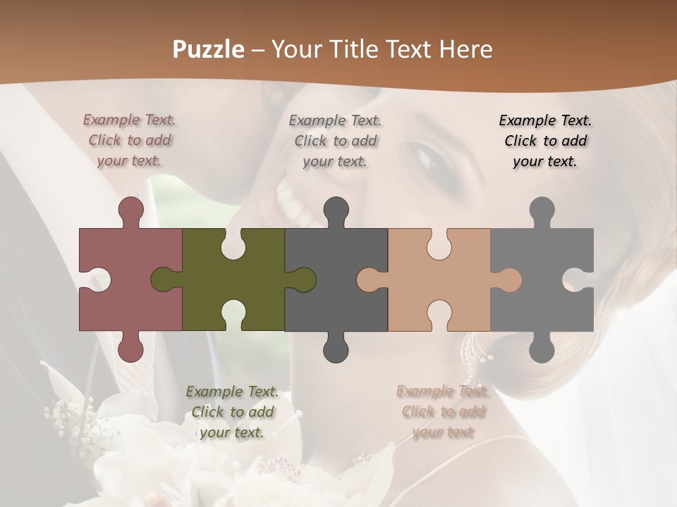 Tie Flowers Outdoors PowerPoint Template