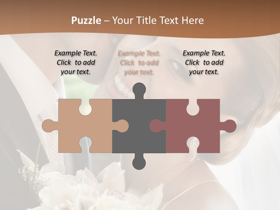 Tie Flowers Outdoors PowerPoint Template