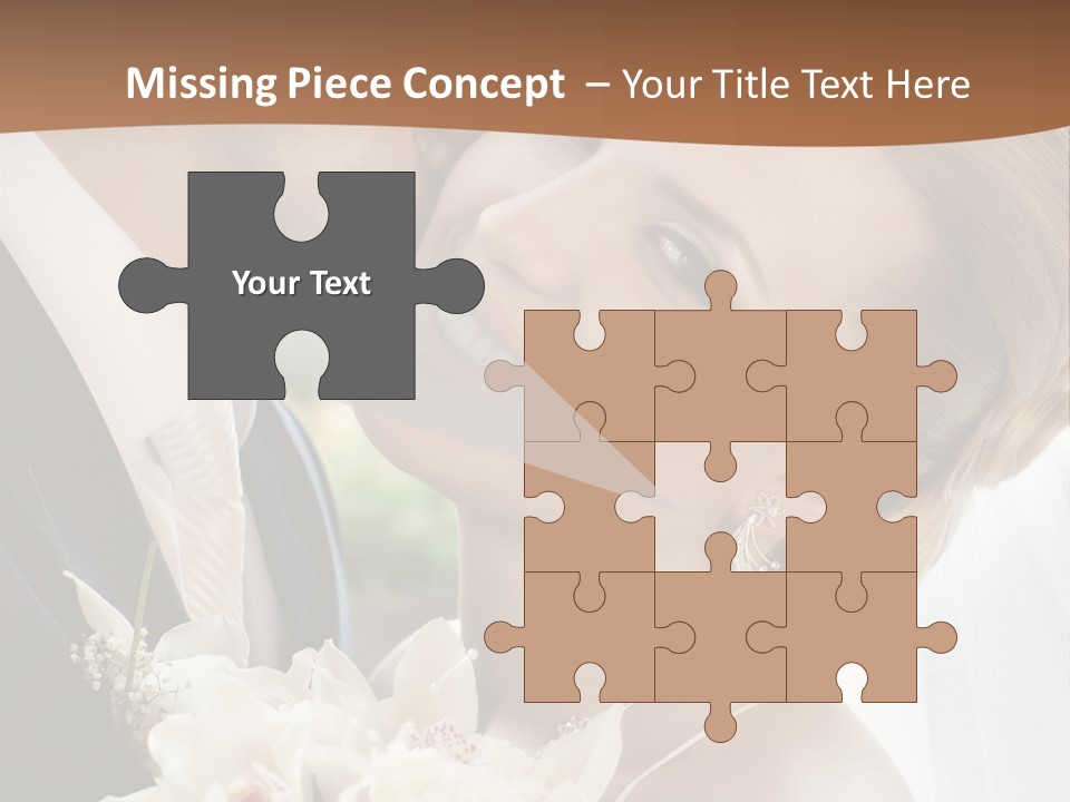 Tie Flowers Outdoors PowerPoint Template