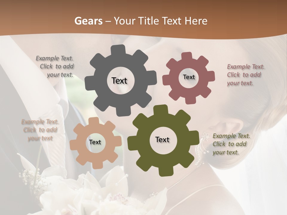 Tie Flowers Outdoors PowerPoint Template
