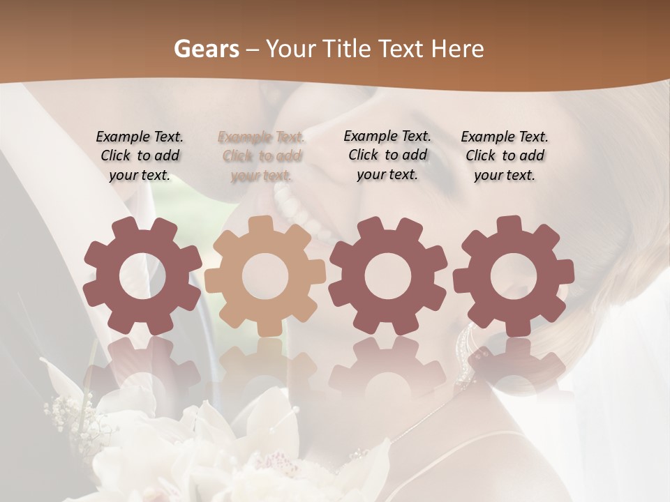 Tie Flowers Outdoors PowerPoint Template