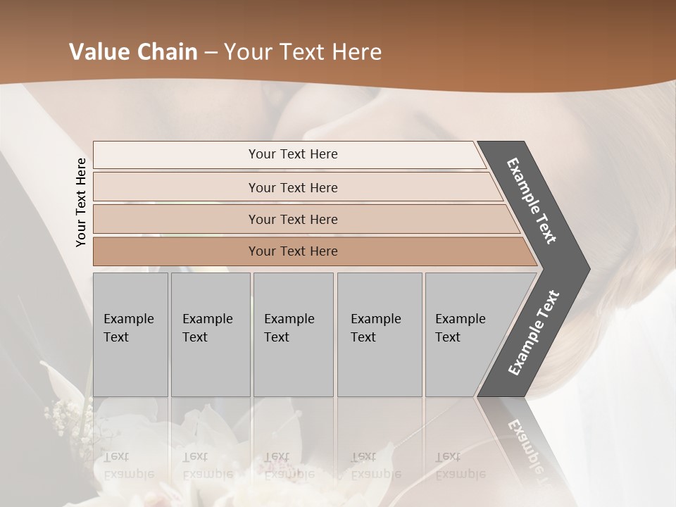 Tie Flowers Outdoors PowerPoint Template