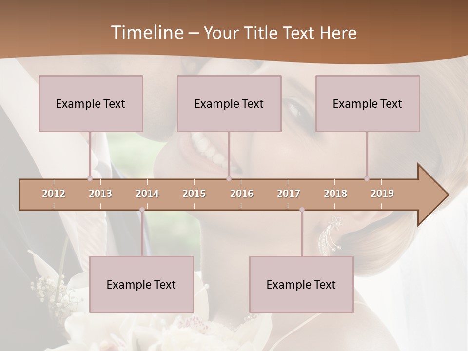 Tie Flowers Outdoors PowerPoint Template