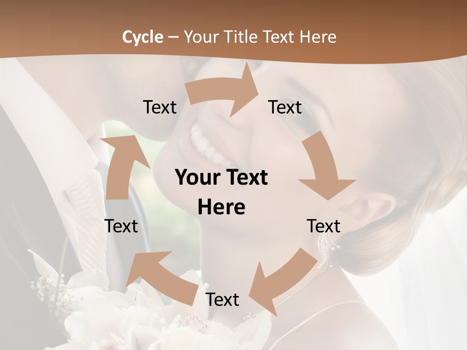 Tie Flowers Outdoors PowerPoint Template