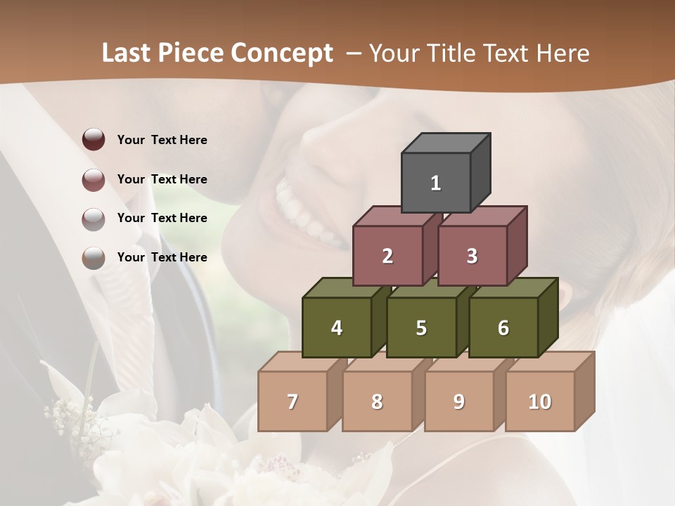 Tie Flowers Outdoors PowerPoint Template