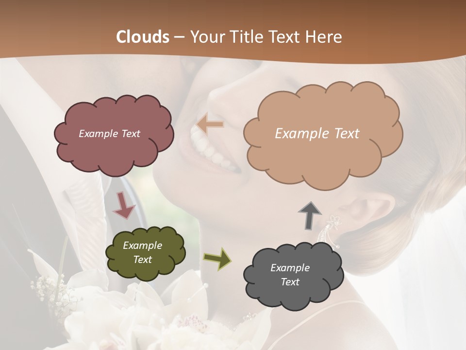 Tie Flowers Outdoors PowerPoint Template