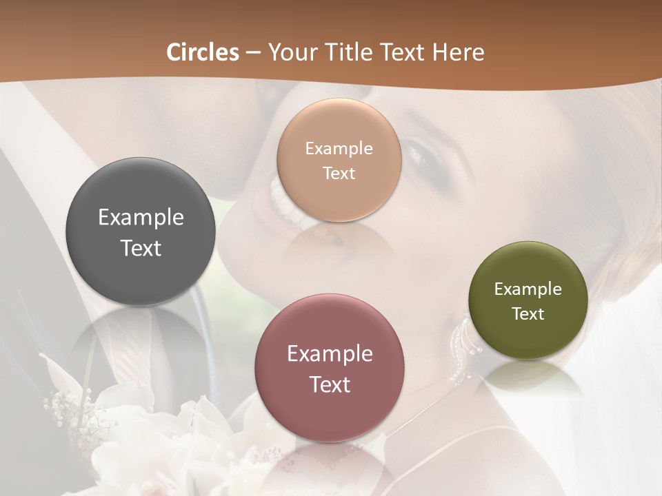 Tie Flowers Outdoors PowerPoint Template