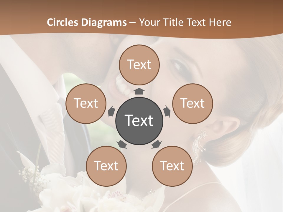 Tie Flowers Outdoors PowerPoint Template