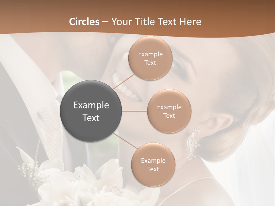 Tie Flowers Outdoors PowerPoint Template