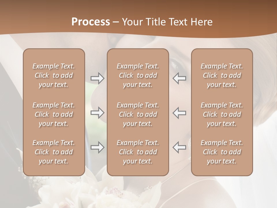 Tie Flowers Outdoors PowerPoint Template
