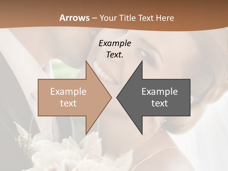 Tie Flowers Outdoors PowerPoint Template