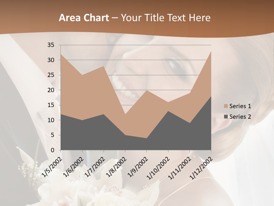 Tie Flowers Outdoors PowerPoint Template