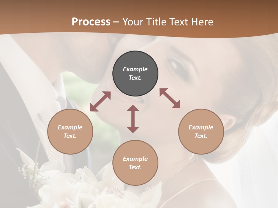 Tie Flowers Outdoors PowerPoint Template