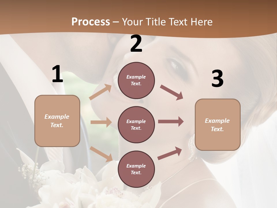 Tie Flowers Outdoors PowerPoint Template