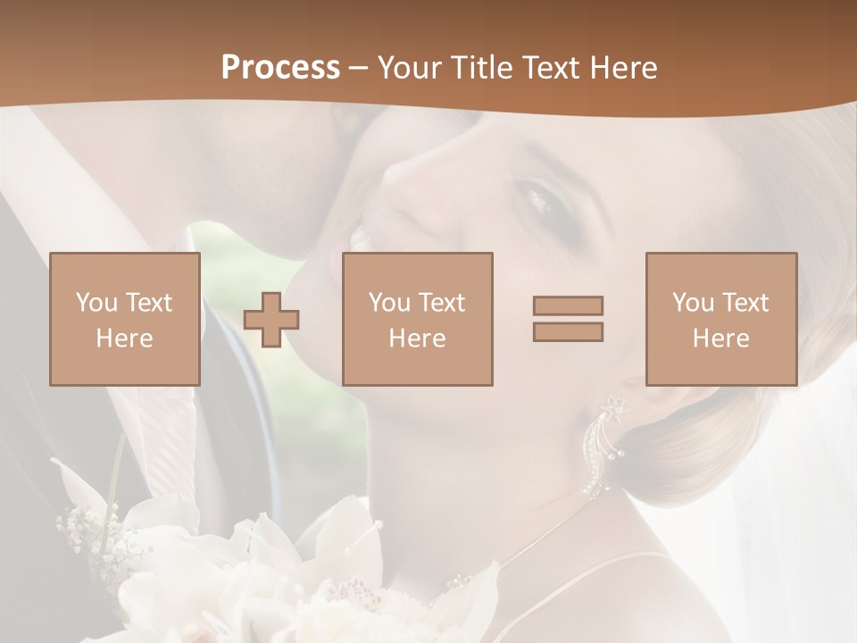 Tie Flowers Outdoors PowerPoint Template