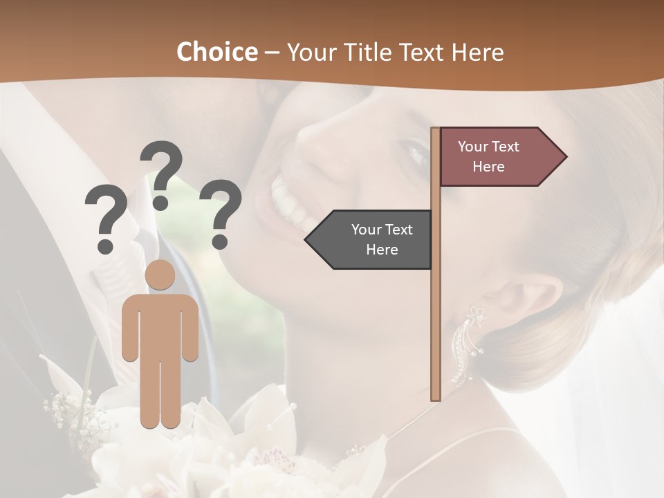 Tie Flowers Outdoors PowerPoint Template