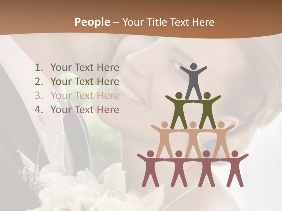 Tie Flowers Outdoors PowerPoint Template