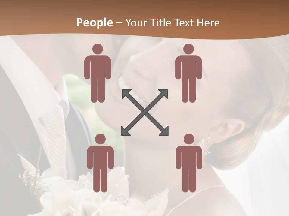 Tie Flowers Outdoors PowerPoint Template