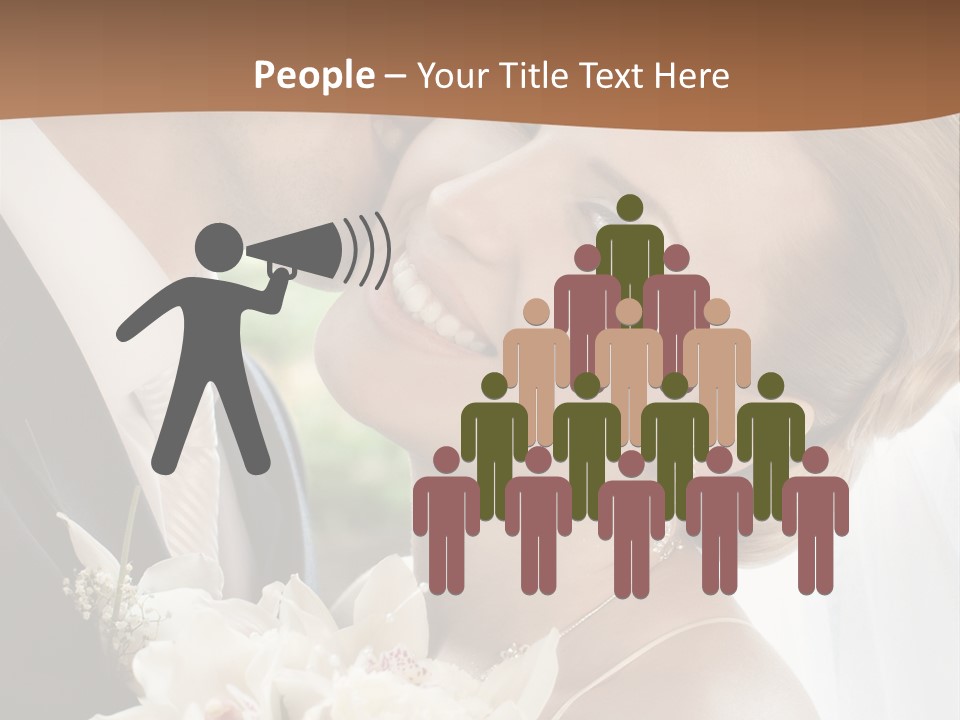 Tie Flowers Outdoors PowerPoint Template