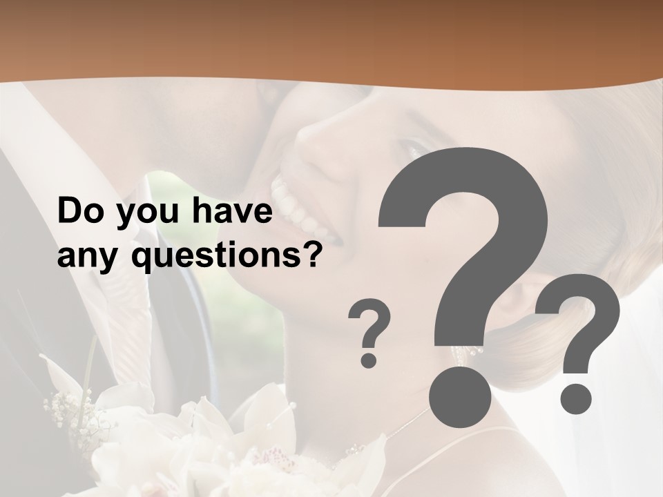 Tie Flowers Outdoors PowerPoint Template