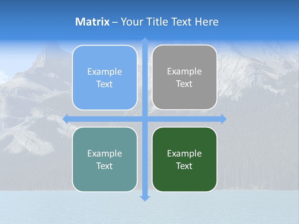 Water Summit Park PowerPoint Template