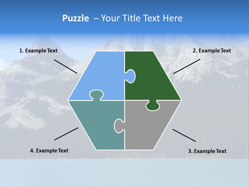 Water Summit Park PowerPoint Template