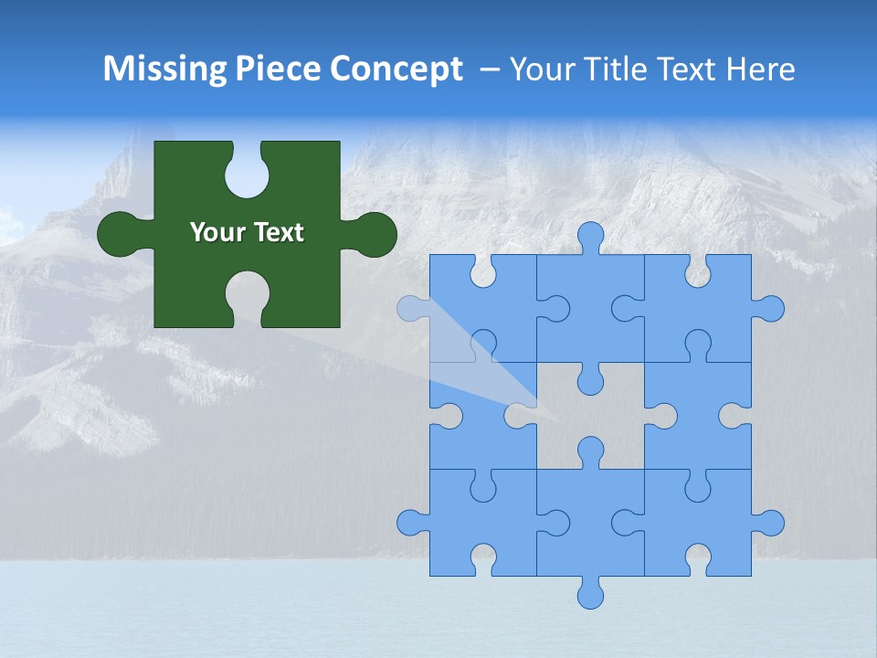 Water Summit Park PowerPoint Template