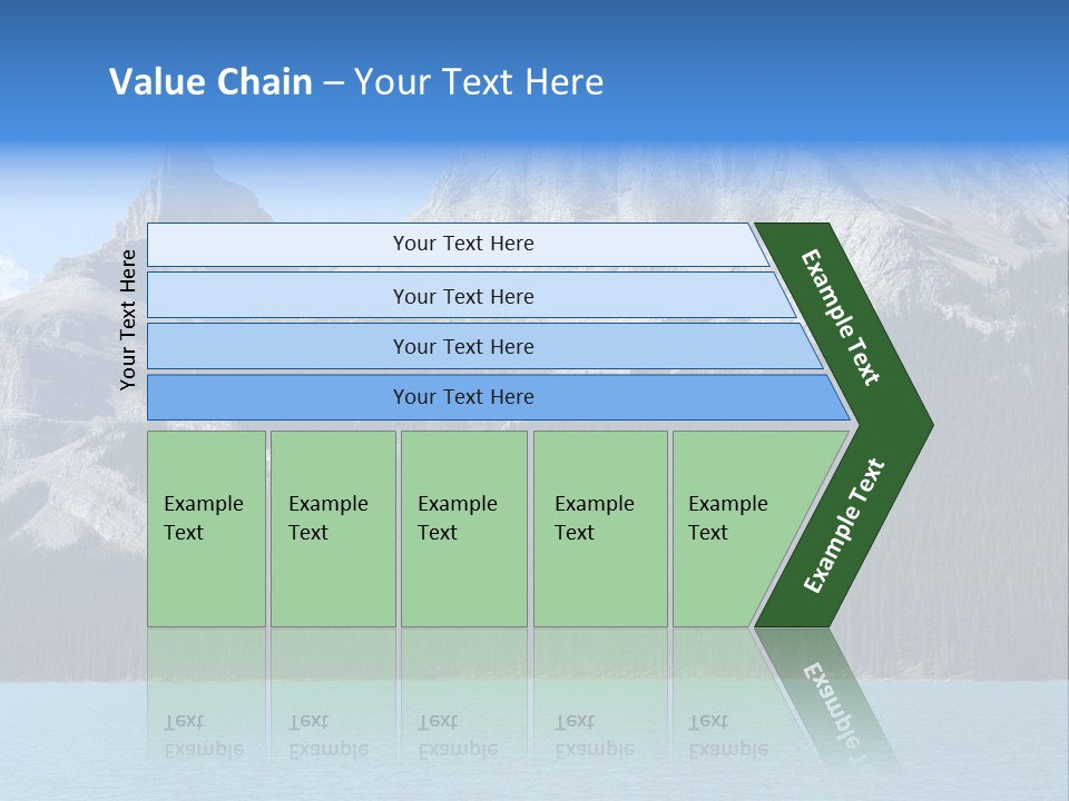 Water Summit Park PowerPoint Template