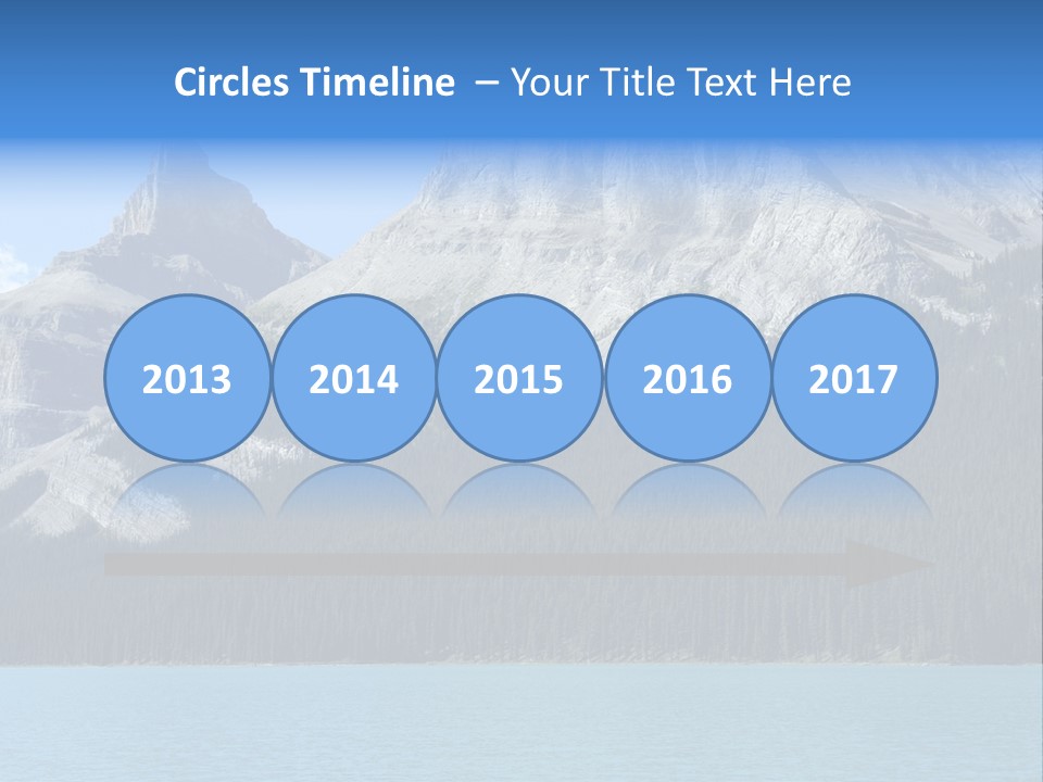 Water Summit Park PowerPoint Template