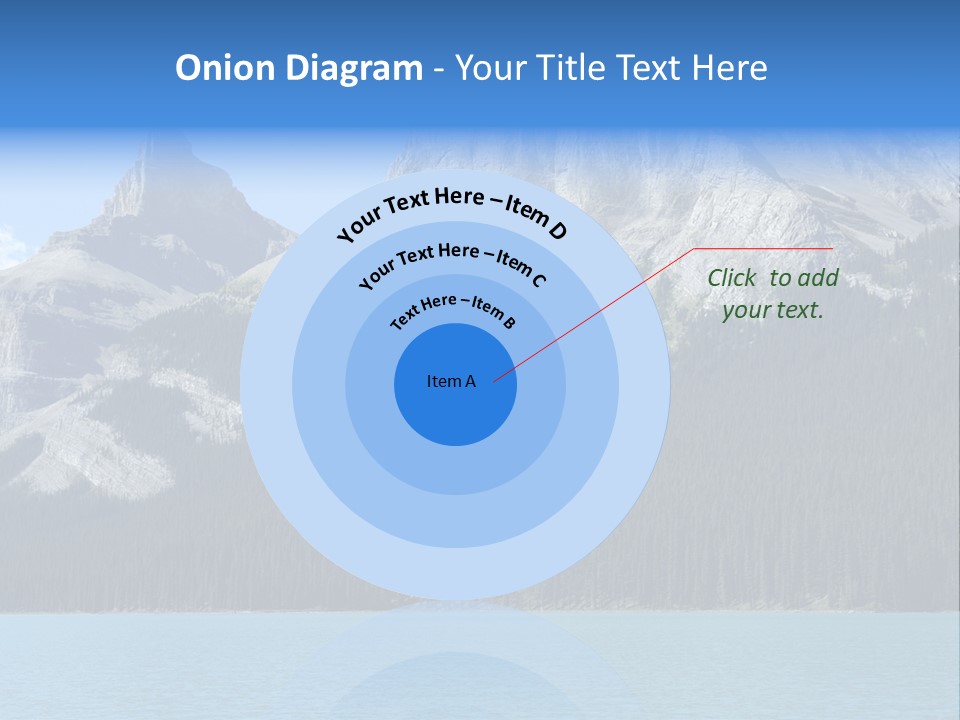 Water Summit Park PowerPoint Template