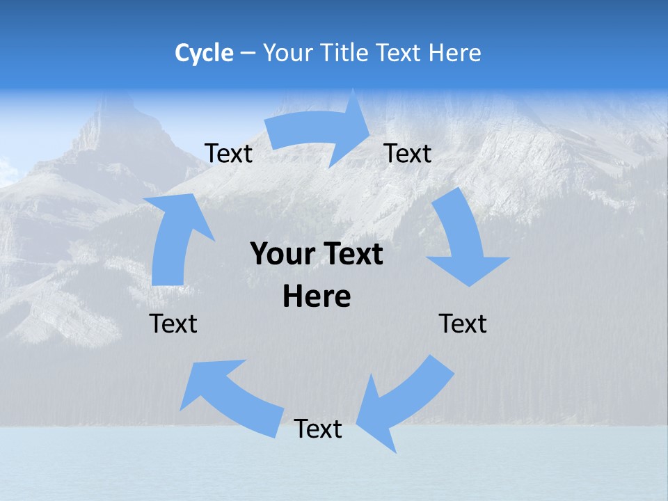 Water Summit Park PowerPoint Template