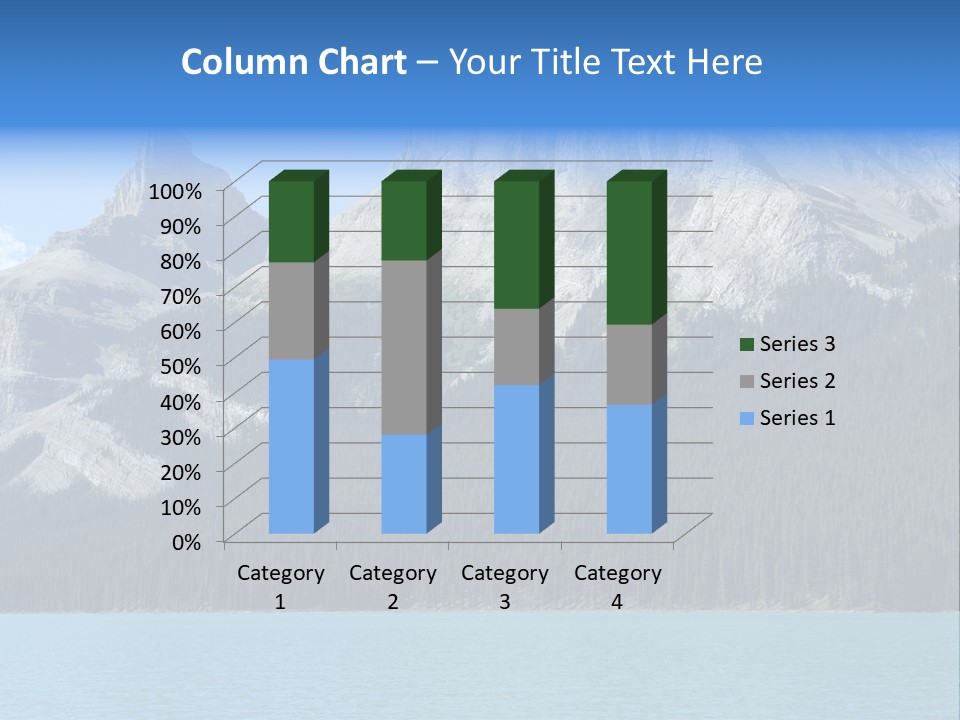 Water Summit Park PowerPoint Template