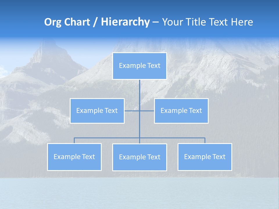 Water Summit Park PowerPoint Template