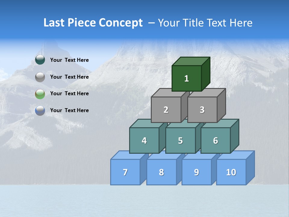 Water Summit Park PowerPoint Template