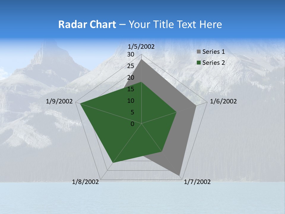 Water Summit Park PowerPoint Template