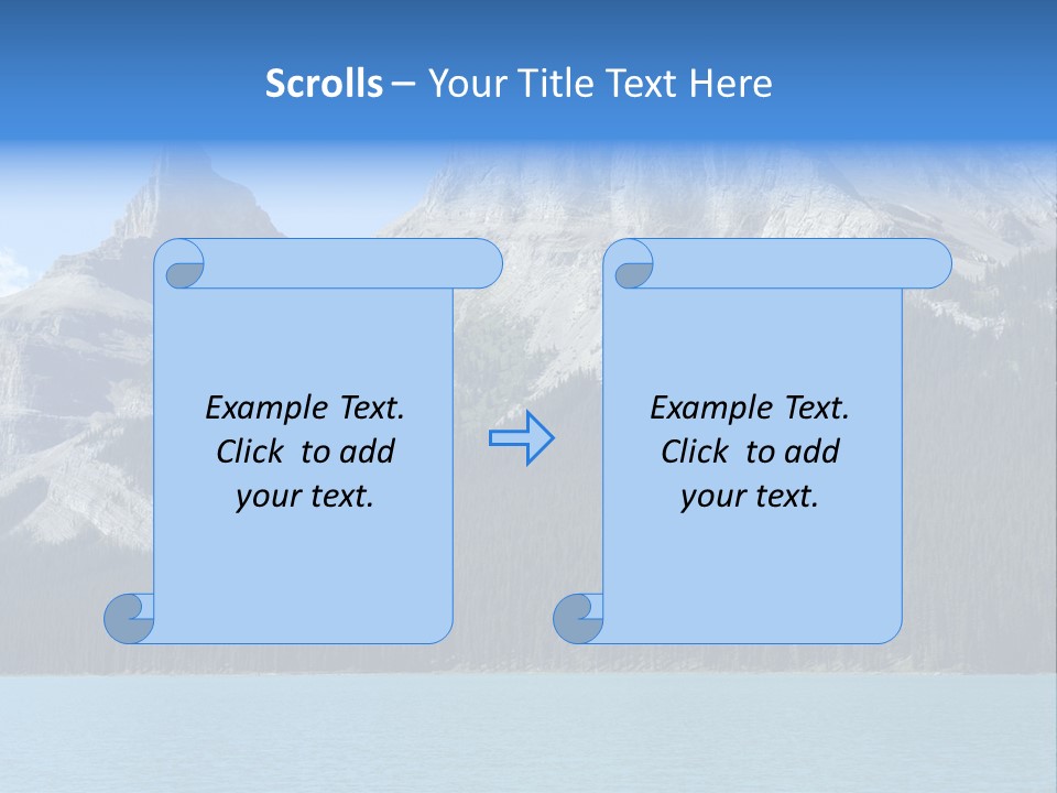 Water Summit Park PowerPoint Template