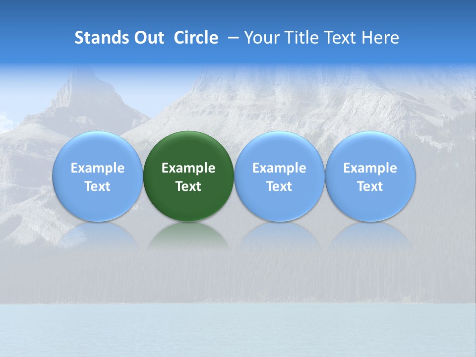 Water Summit Park PowerPoint Template