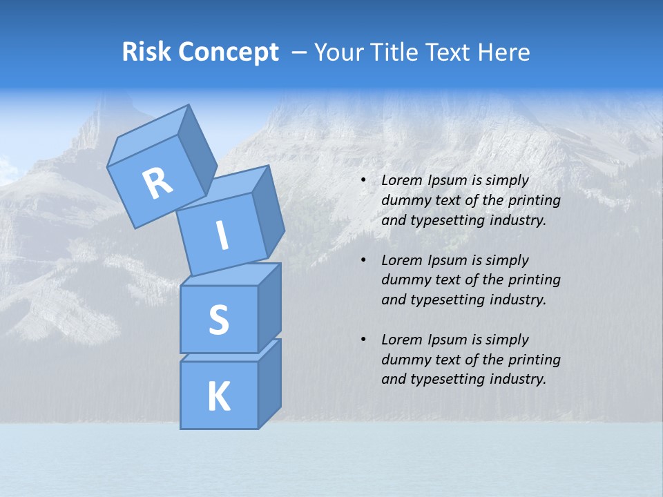 Water Summit Park PowerPoint Template